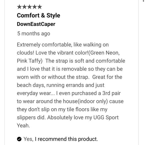 NWT UGG sport yeah sandals sliders in canary yellow women’s 10 foam Yeezy 41 - Picture 12 of 15